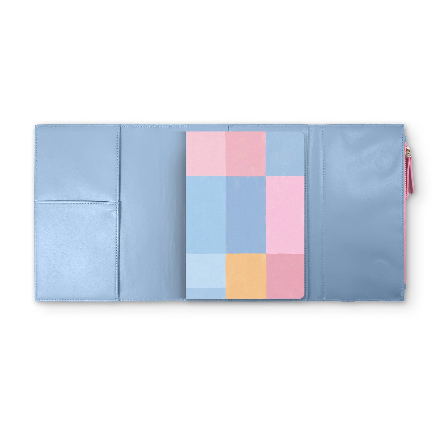 Periwinkle & Pink Keri Notebook Organizer
