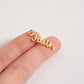 18K Gold PVD Stainless Steel Faith Charm