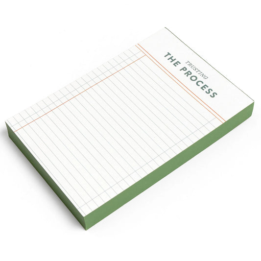 Trusting the Process 4x6 Notepad