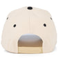 C.C PAPA Letter Embroidered on Two Tone Trucker Hat