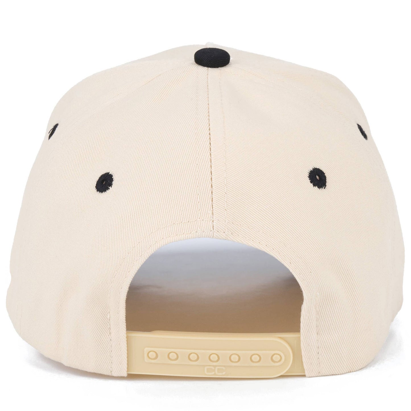 C.C PAPA Letter Embroidered on Two Tone Trucker Hat