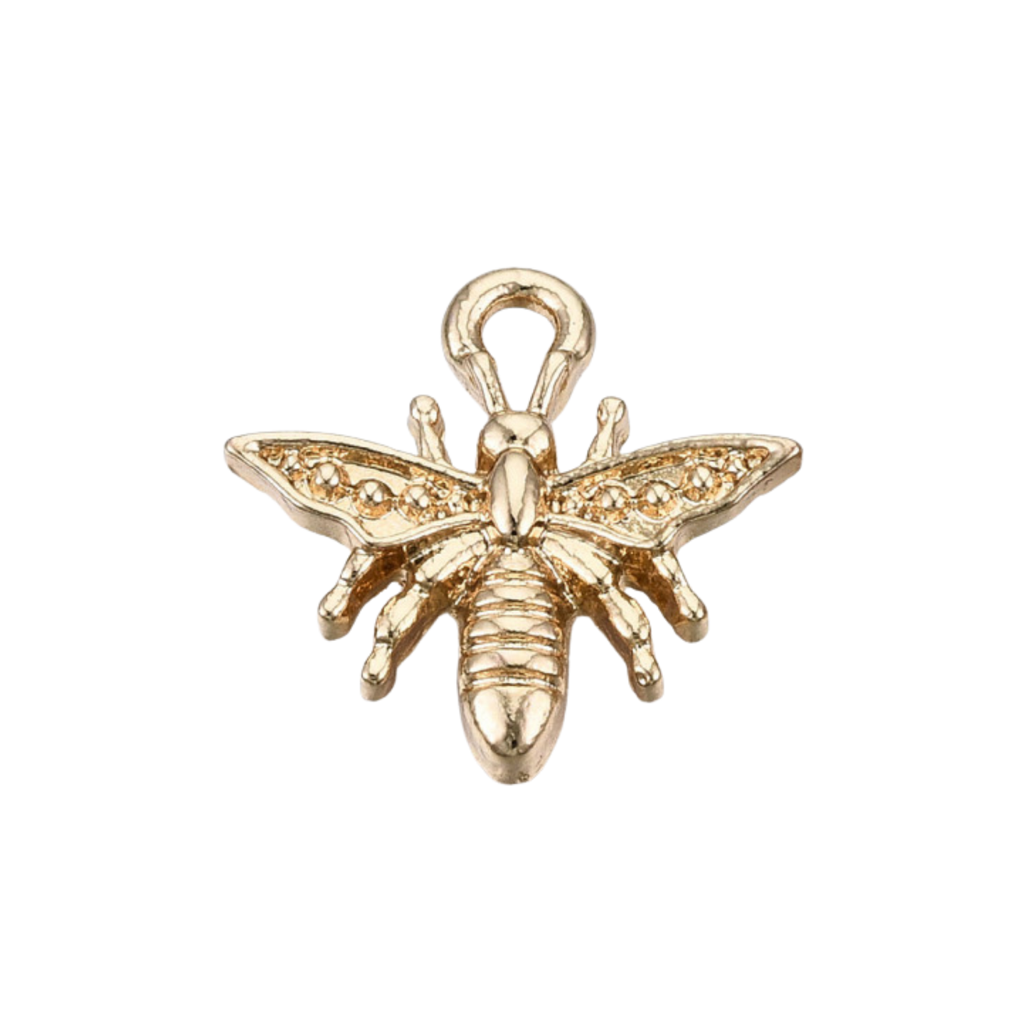 Gold Alloy Bee Charm
