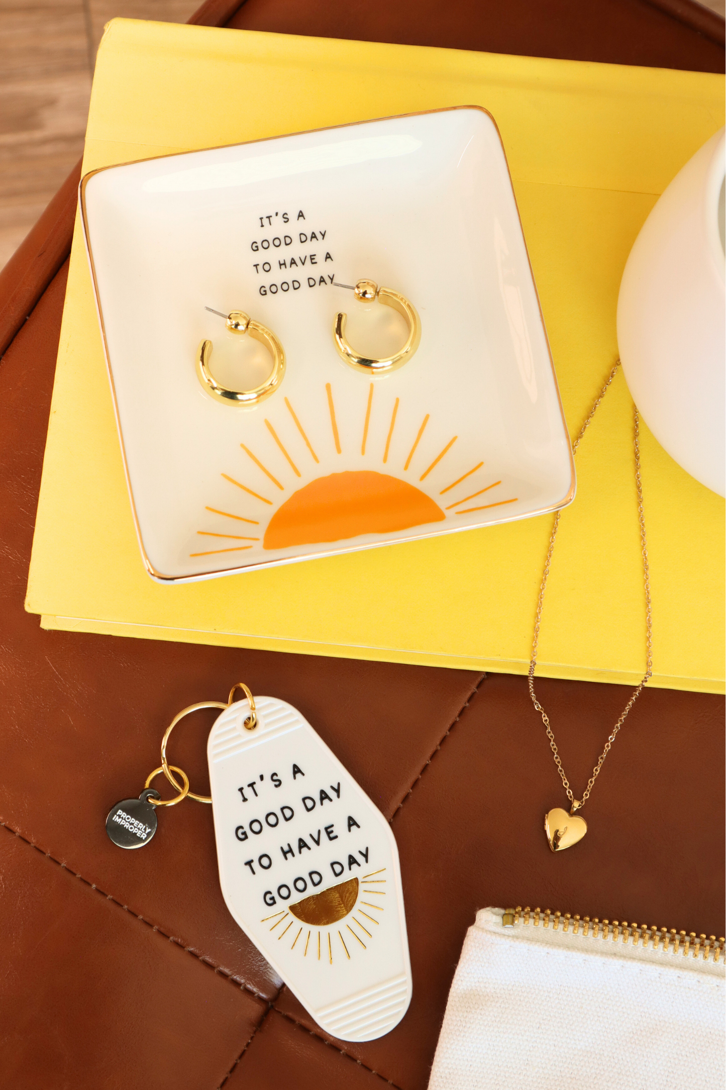It's A Good Day Keychain