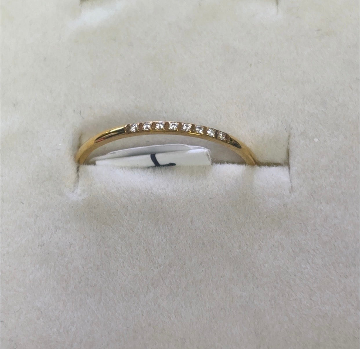 Luxe Mini Rhinestone Ring