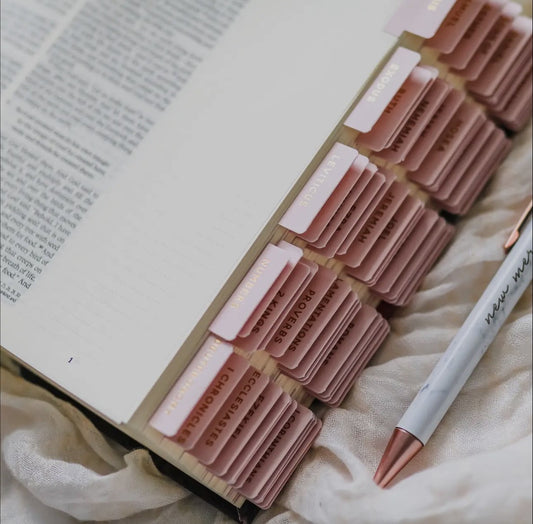 Blush Bible Tabs