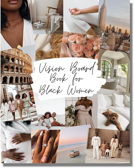 Lamare Vision Board Book & Craft Kit – Dream Board For Women